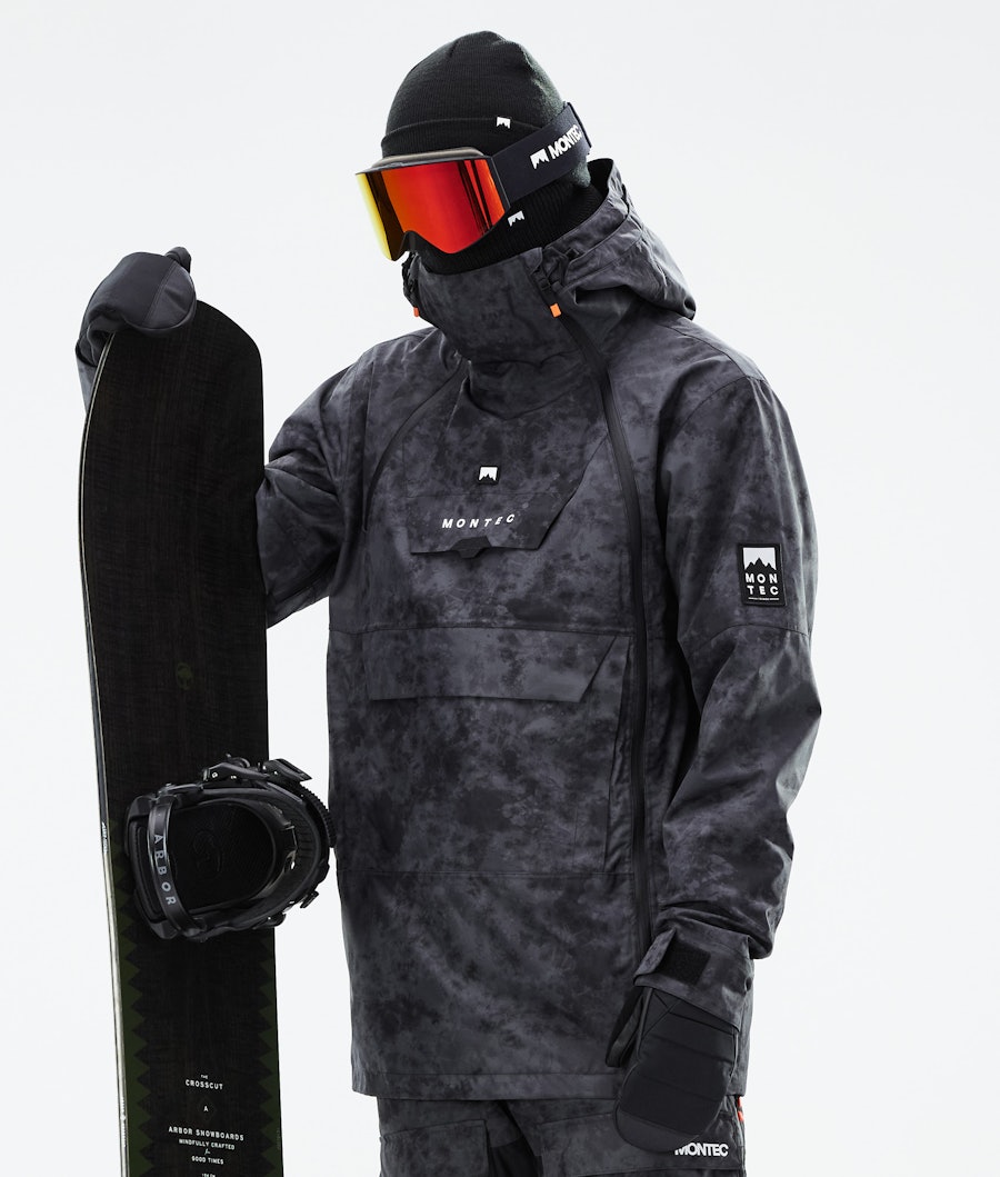 Doom Snowboard jas Heren Black Tiedye