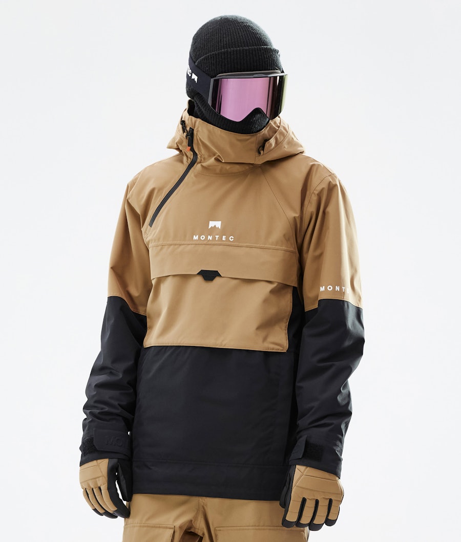 Dune Snowboard jas Heren Gold/Black