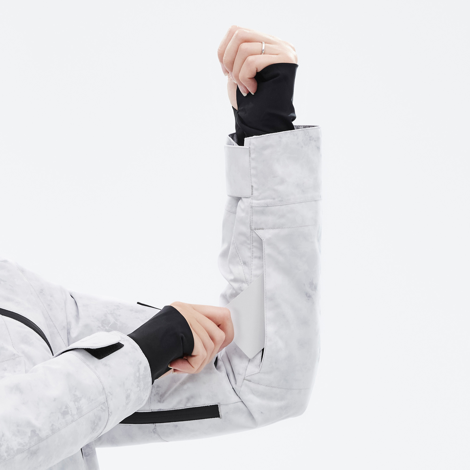 Montec Doom W Veste de Ski Femme White Tiedye - Gris | Montecwear FR