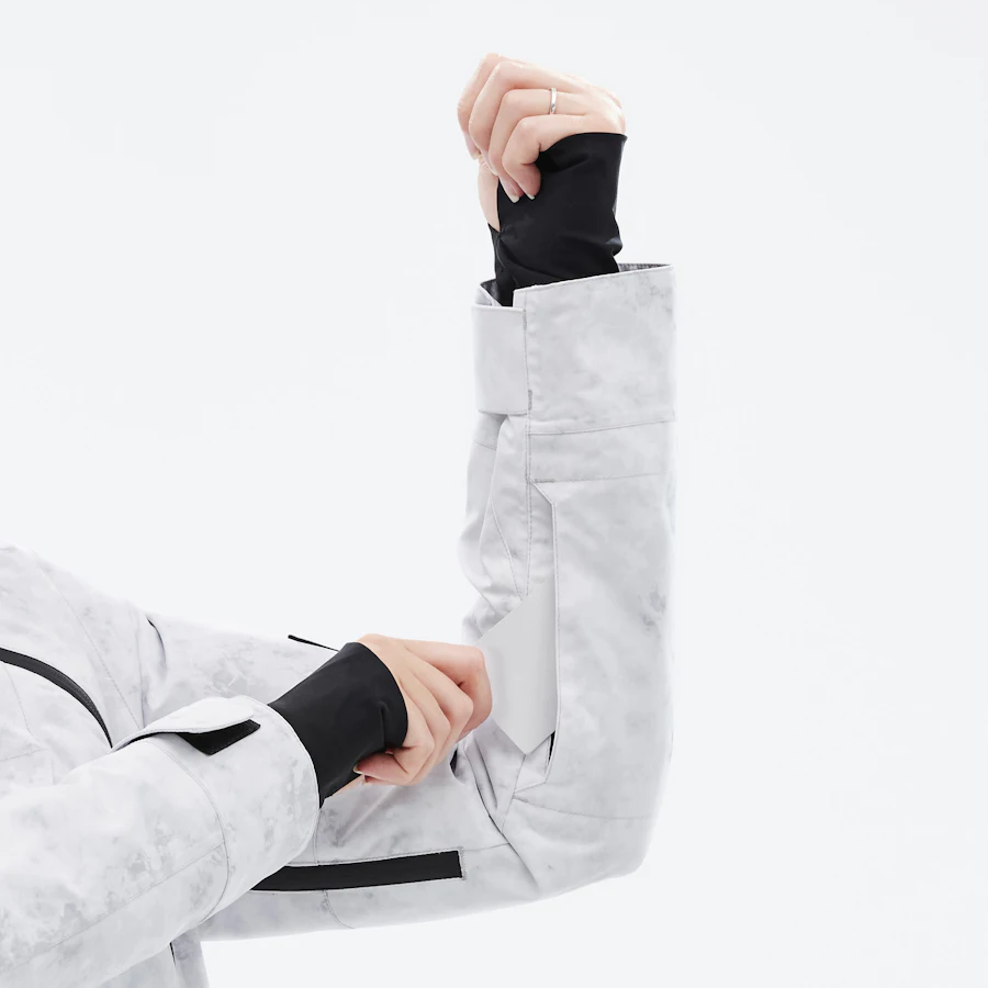 Montec Doom W Veste de Ski Femme White Tiedye - Gris | Montecwear FR