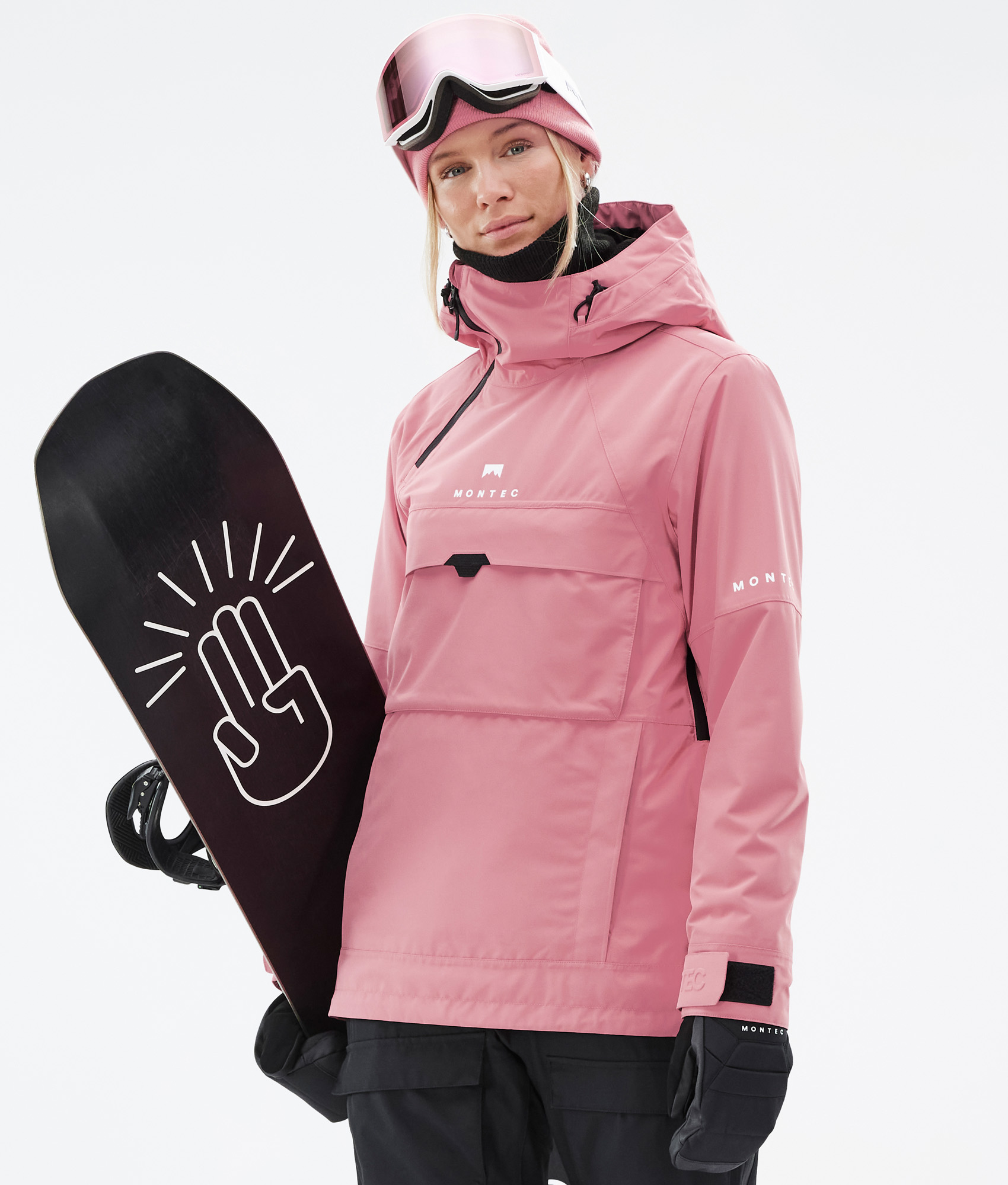 Terugbetaling Gedeeltelijk Bijdragen Montec Dune W Snowboard jas Dames Pink - Roze | Montecwear.com
