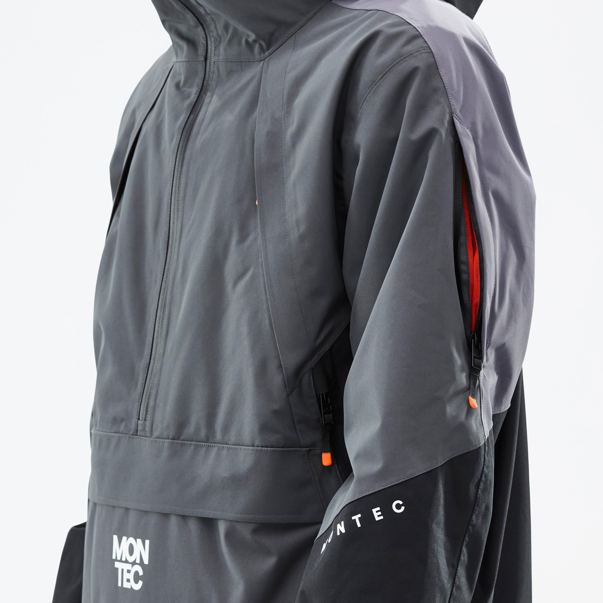 Montec Apex スキージャケット メンズ Phantom/Black/Pearl - ブラック