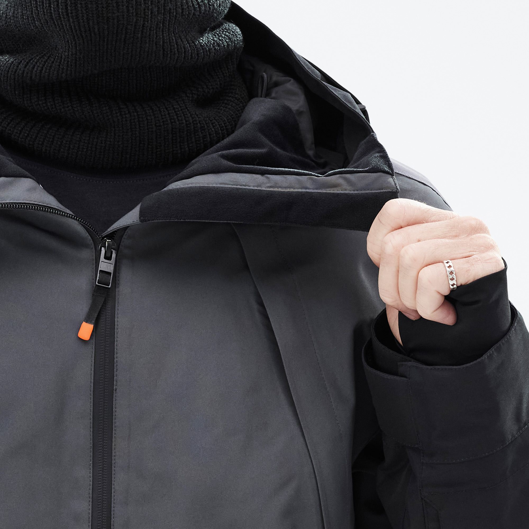 Montec Apex Ski Jacket Men Phantom/Black/Pearl | Montecwear.com