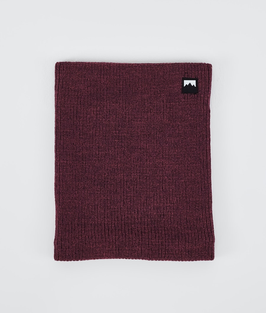 Classic Knitted Tour de cou Burgundy