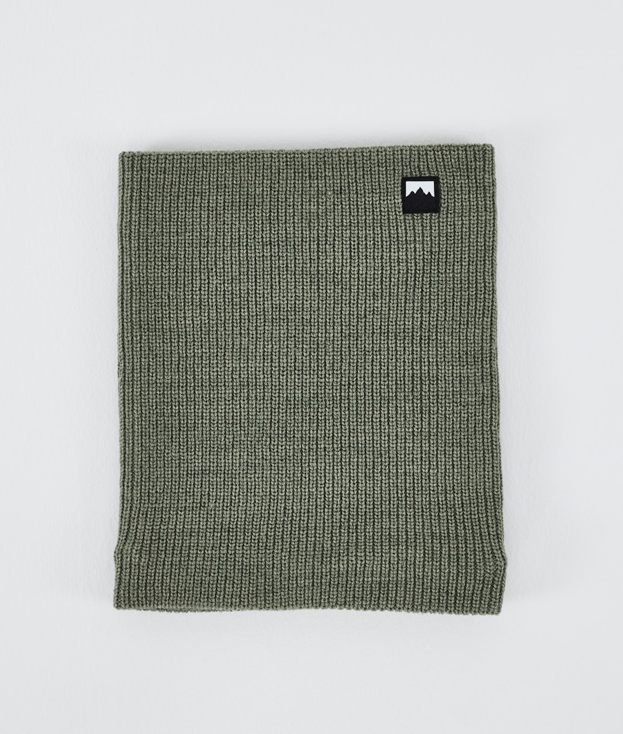 Classic Knitted Facemask Greenish