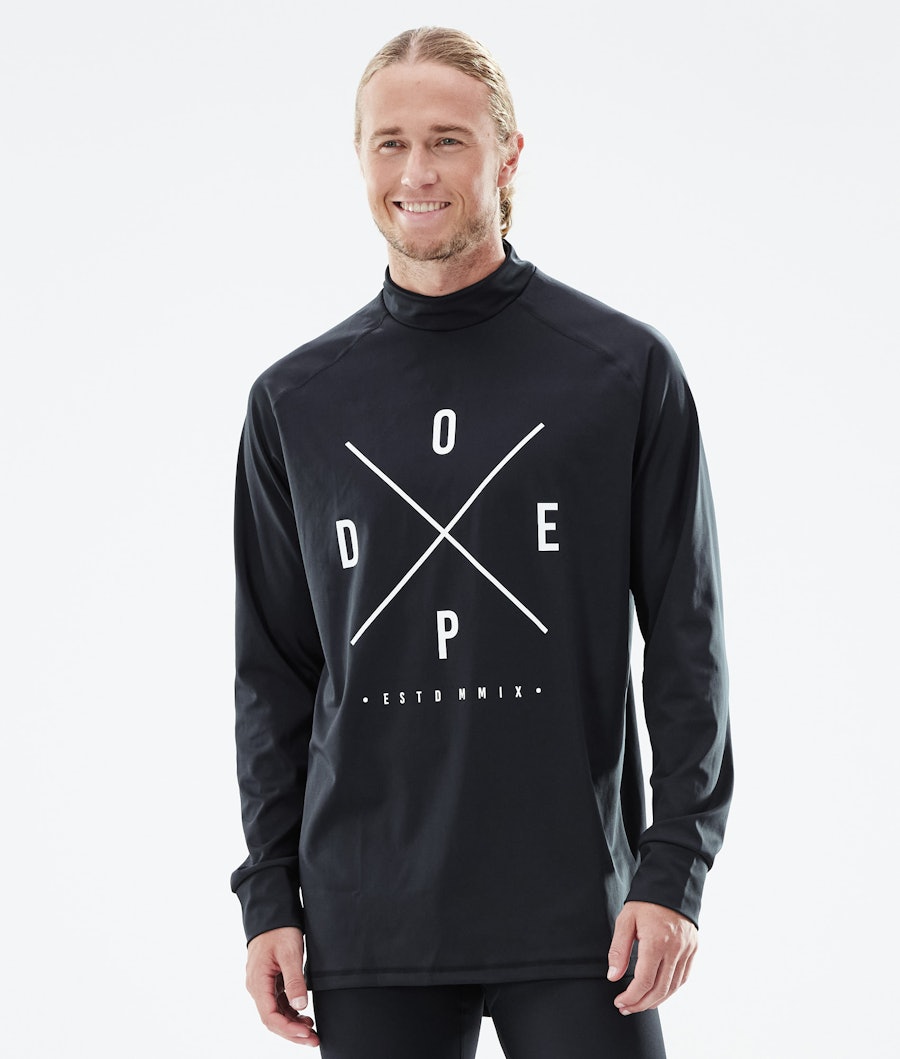 Dope Snuggle Tee-shirt thermique Homme 2X-Up Black - Noir