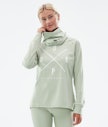 Snuggle W 2022 Funktionsshirt Damen 2X-Up Soft Green