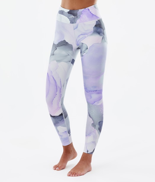 Dope Snuggle W Base Layer Pant Muted Gold Shards Pink Women 2X-Up