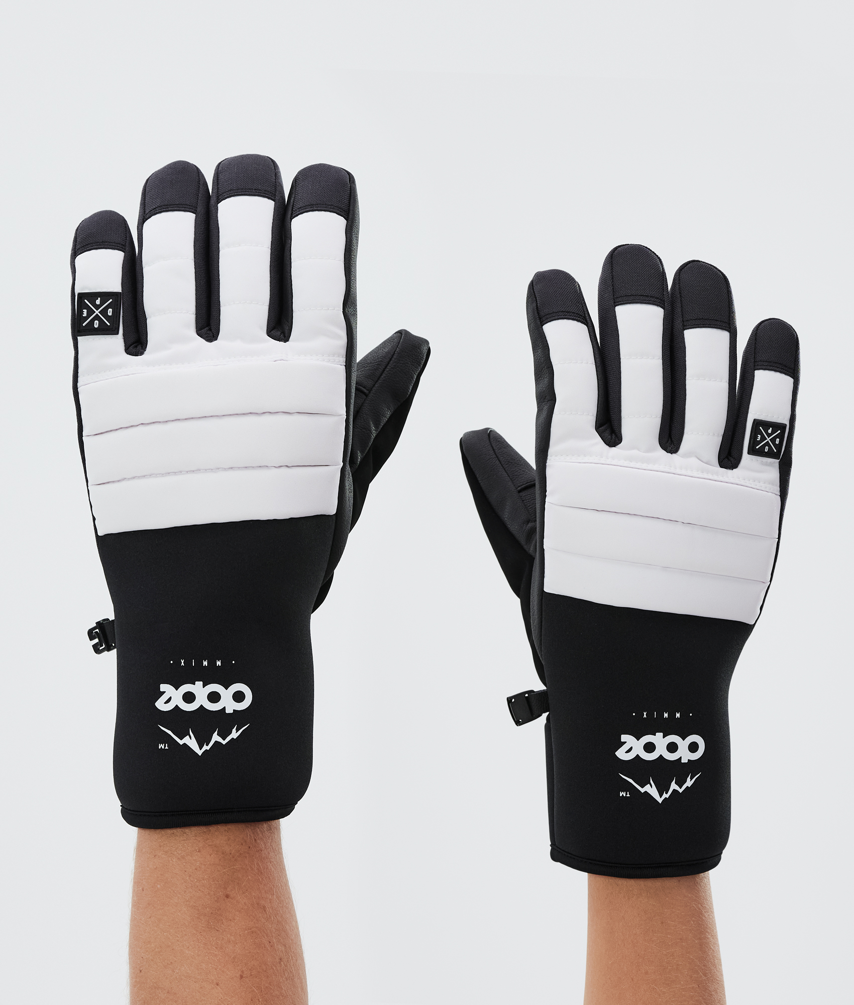 mens white snowboard gloves