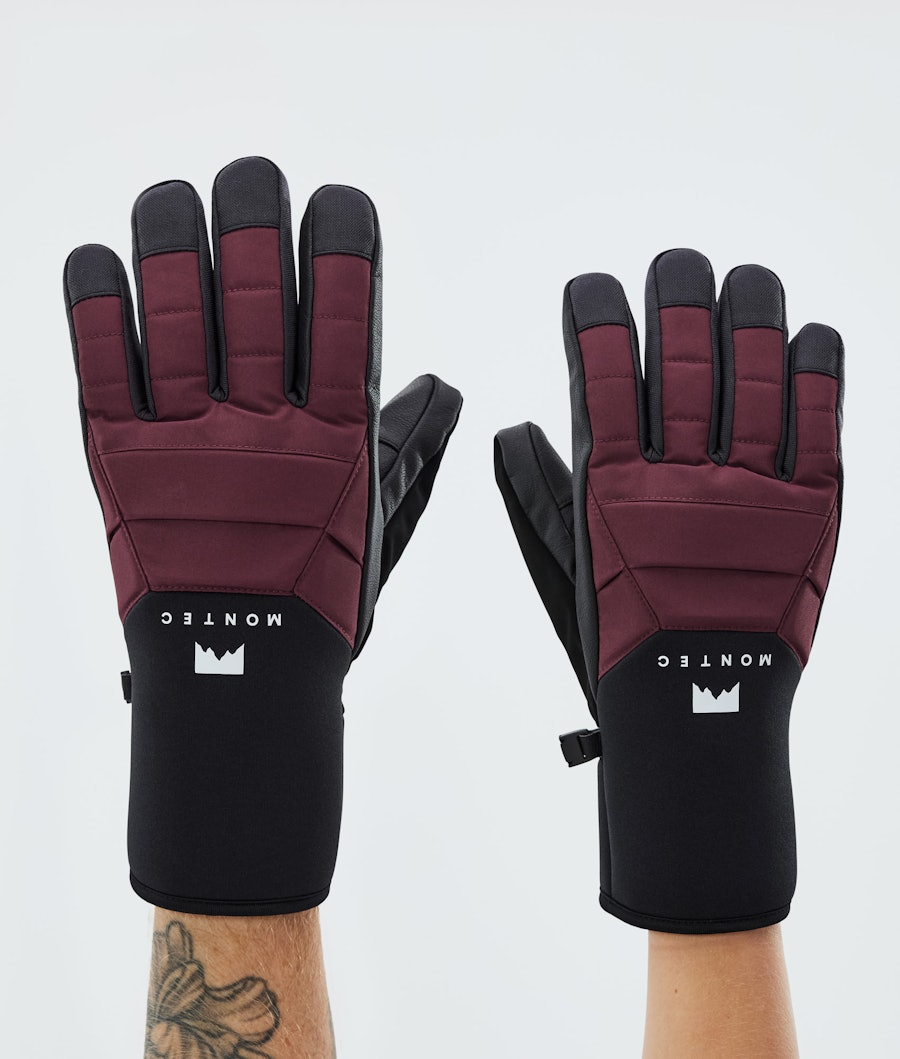 Kilo Ski Gloves Burgundy