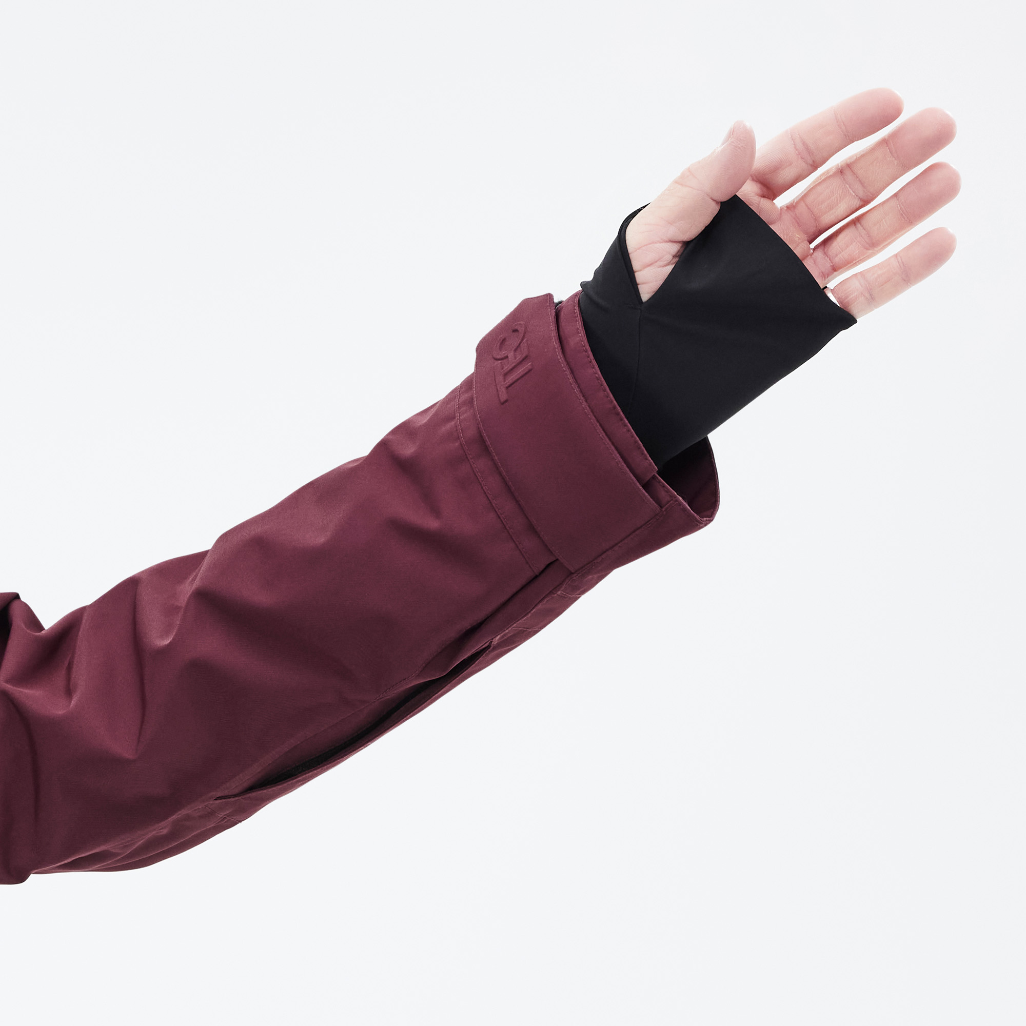 Montec Fawk Men's Snowboard Jacket Burgundy/Black