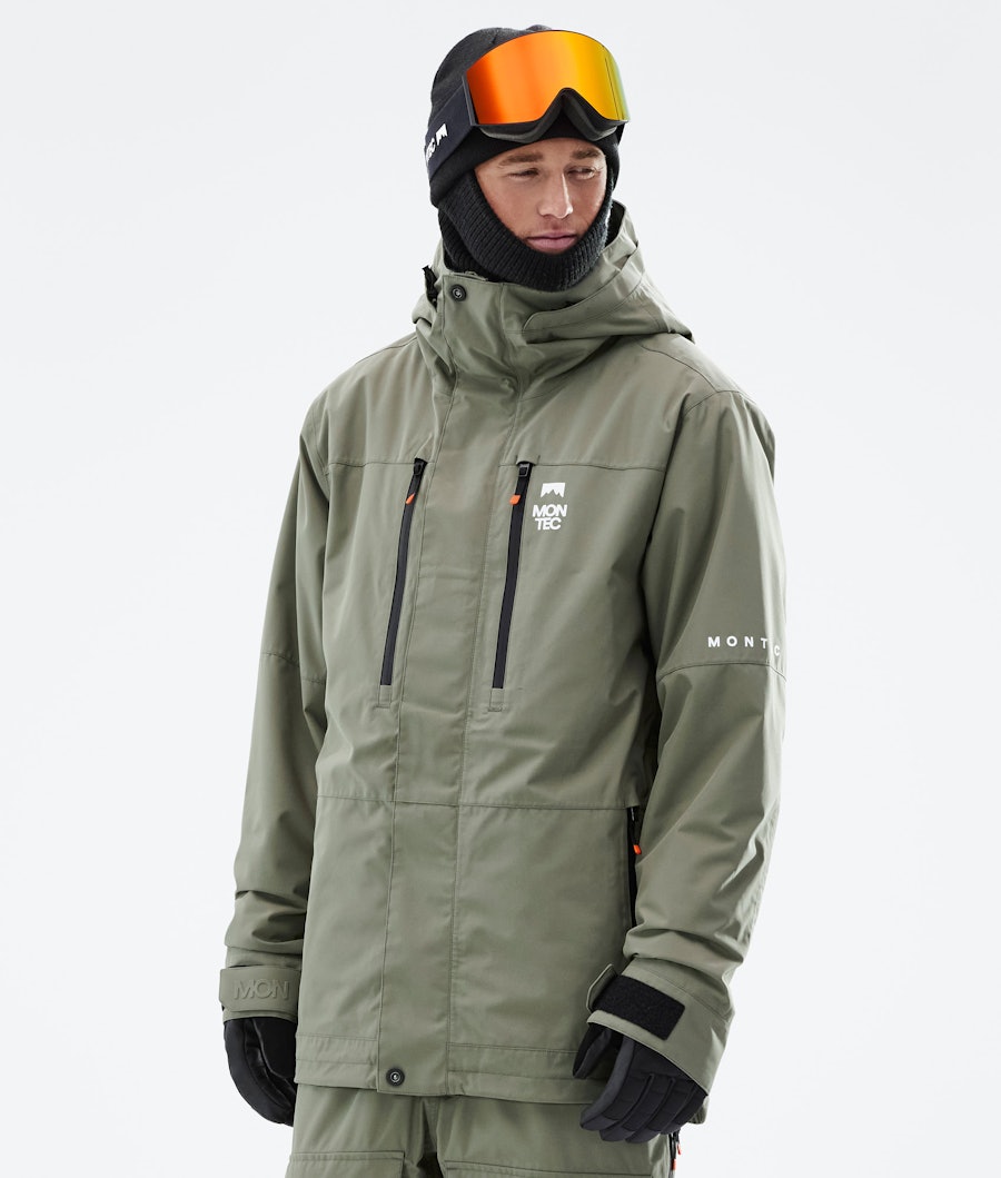 Fawk Snowboard jas Heren Greenish