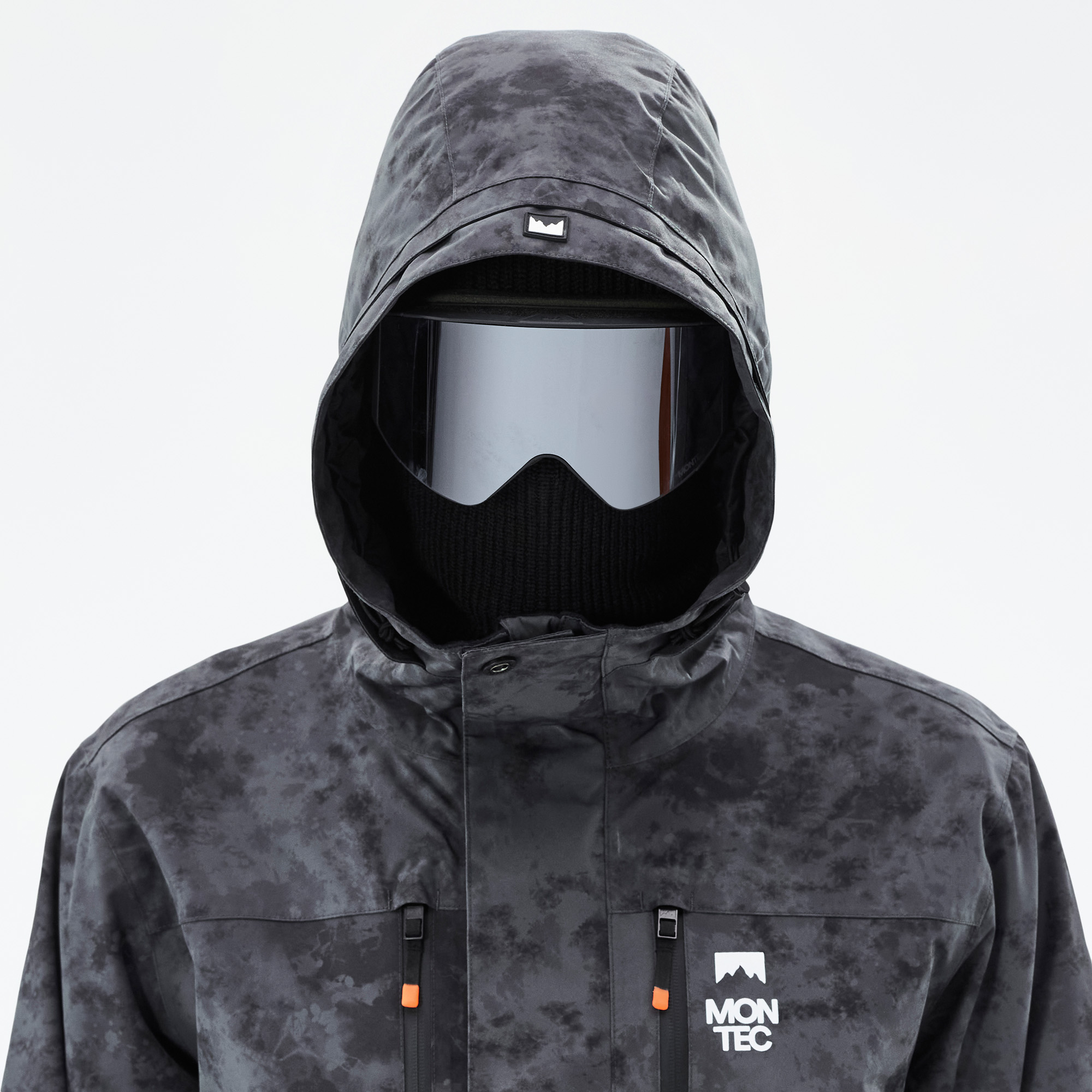 Montec Fawk Ski Jacket Men Black Tiedye