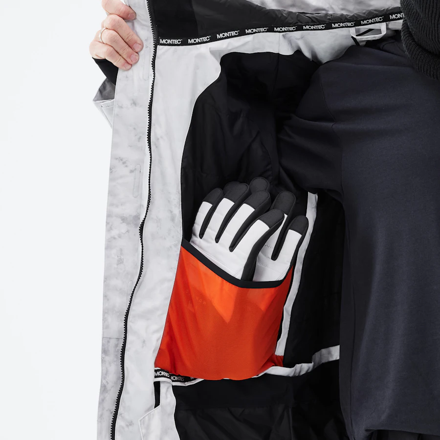 Montec Fawk Men's Ski Jacket White Tiedye | Montecwear.com