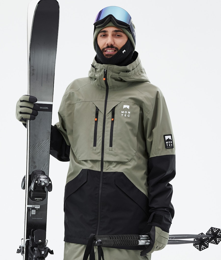 Arch Ski Jacket Men Greenish/Black