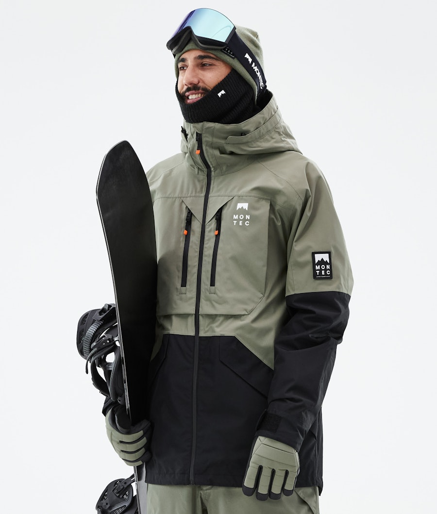 Arch Chaqueta Snowboard Hombre Greenish/Black