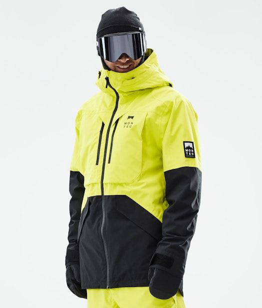 Arch スキージャケット メンズ Bright Yellow/Black