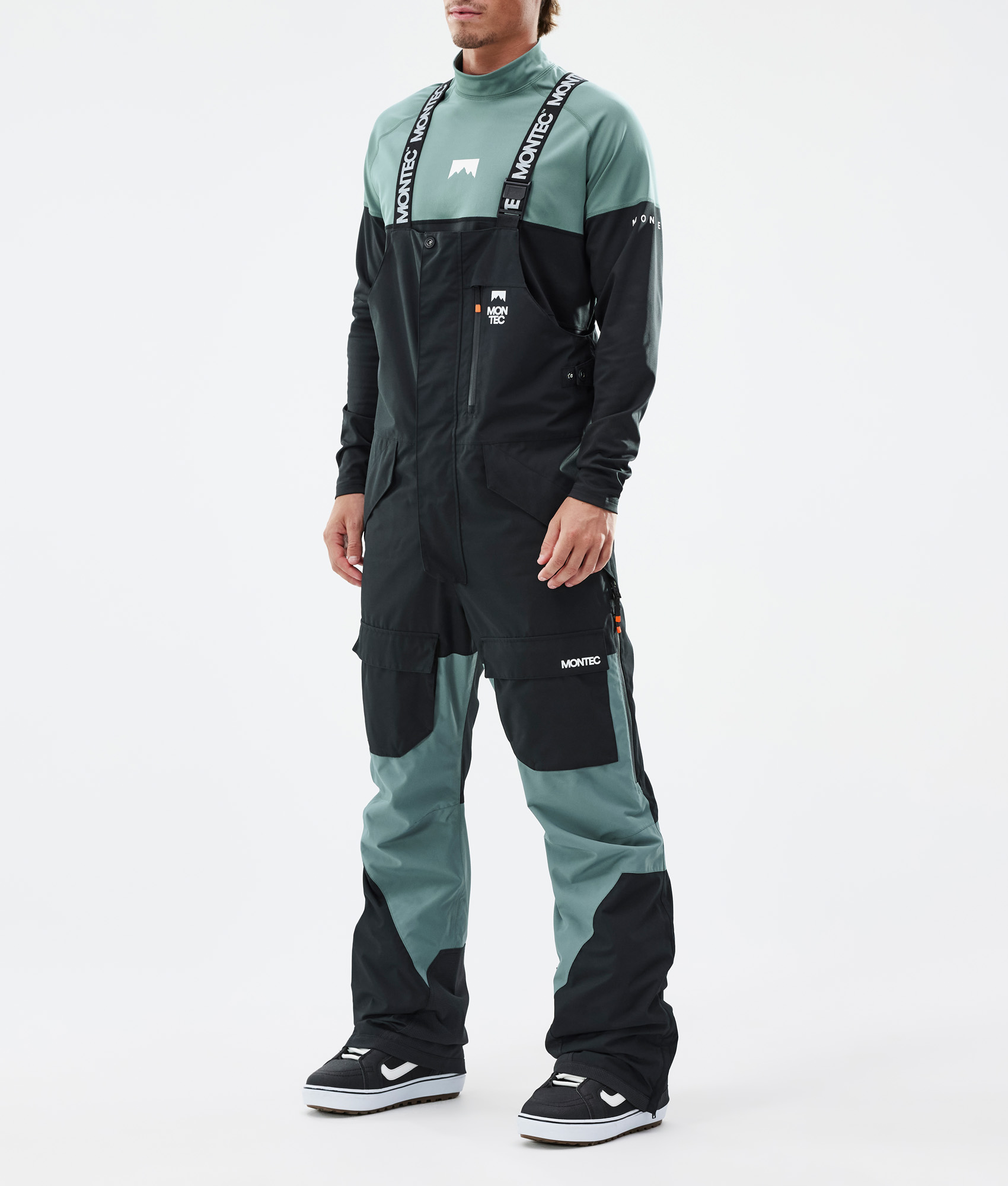 Montec Fawk Pantalones Snowboard Hombre Olive Green/Black/Greenish