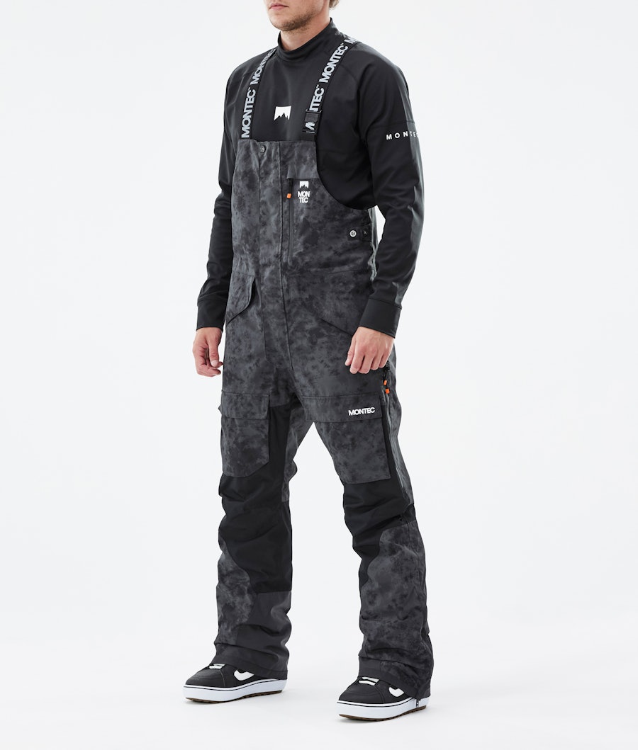 Fawk Pantalon de Snowboard Homme Black Tiedye
