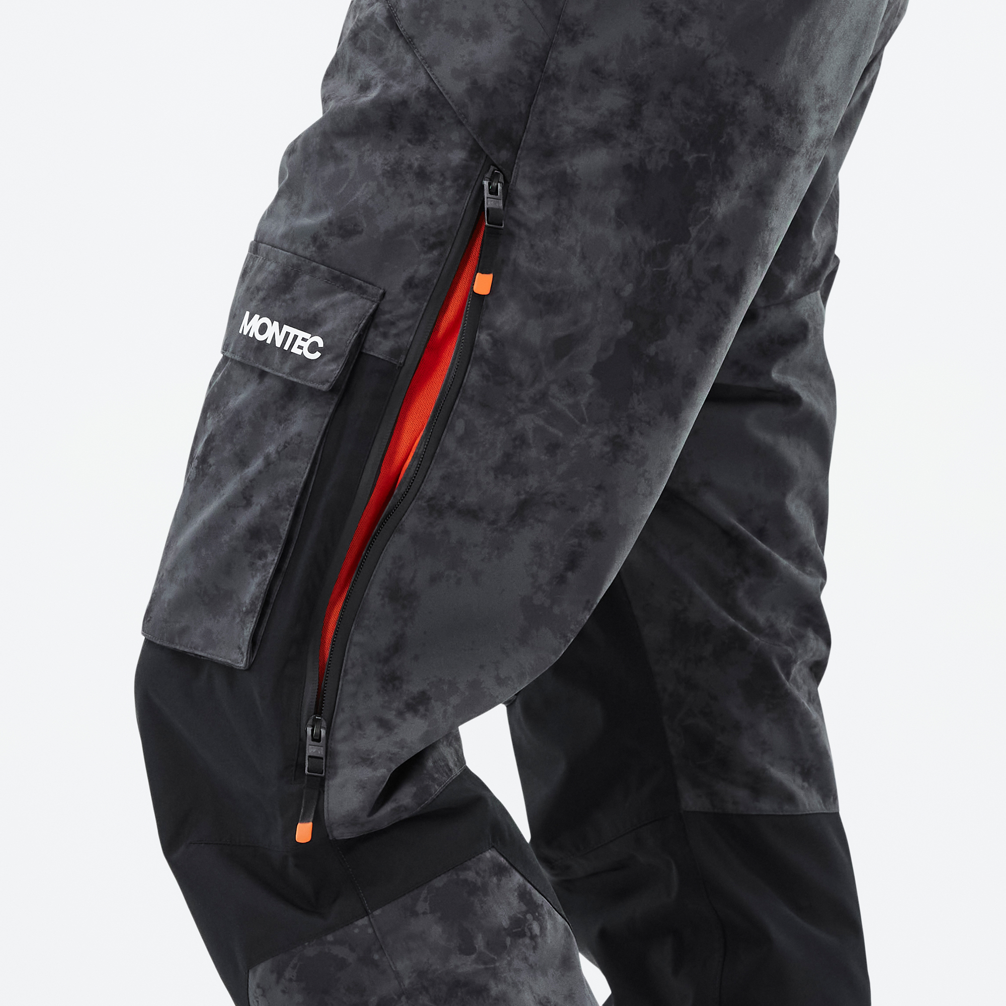 Montec Fawk Men's Ski Pants Black Tiedye