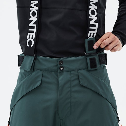 Montec Kirin W Pantalones Esquí Mujer Dark Atlantic - Verde