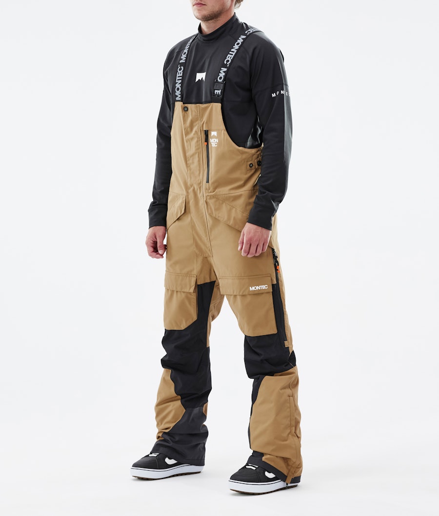 Fawk Pantalon de Snowboard Homme Gold/Black