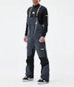 Fawk Snowboard Pants Men Metal Blue/Black