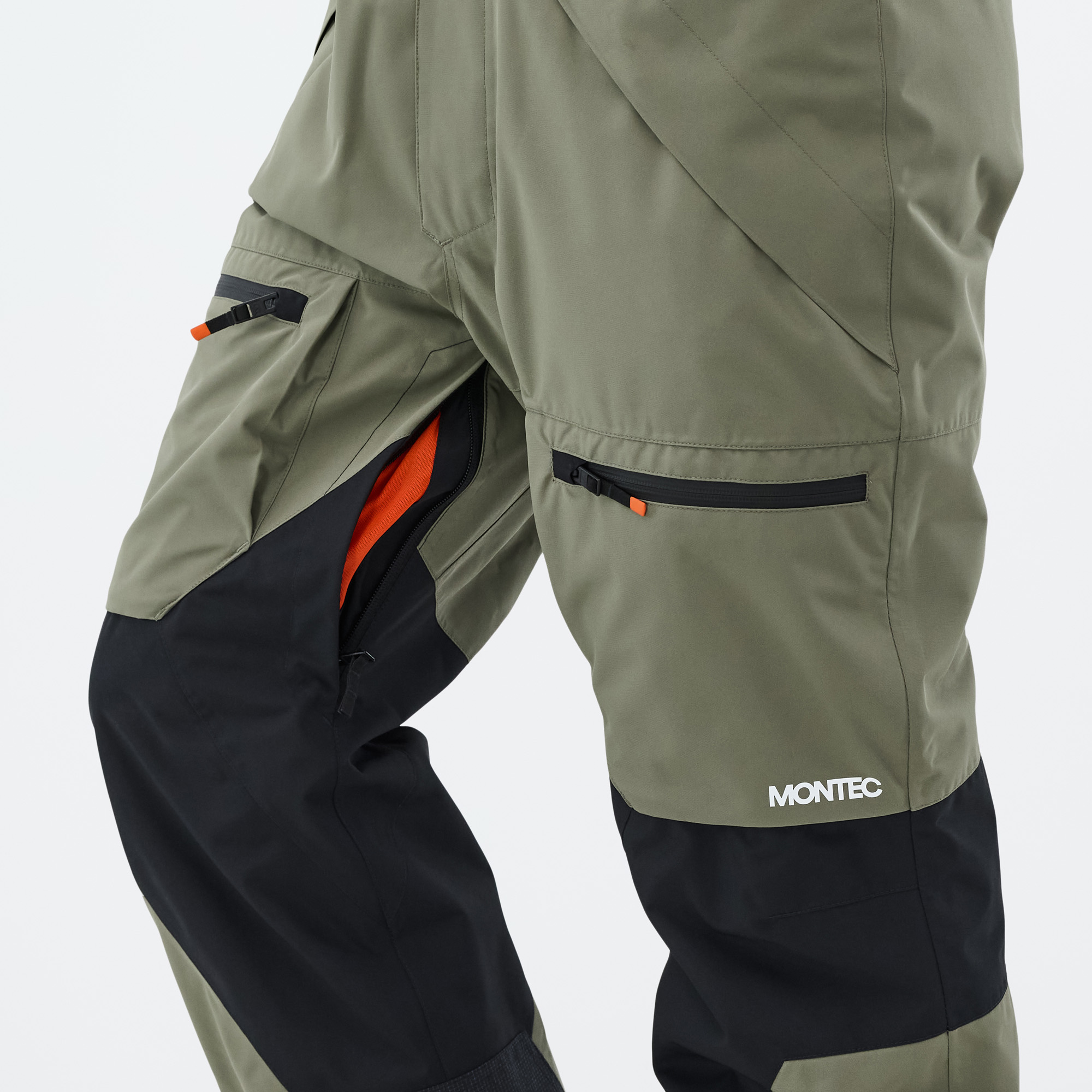 Montec Arch スノボ パンツ メンズ Greenish/Black - グリーン