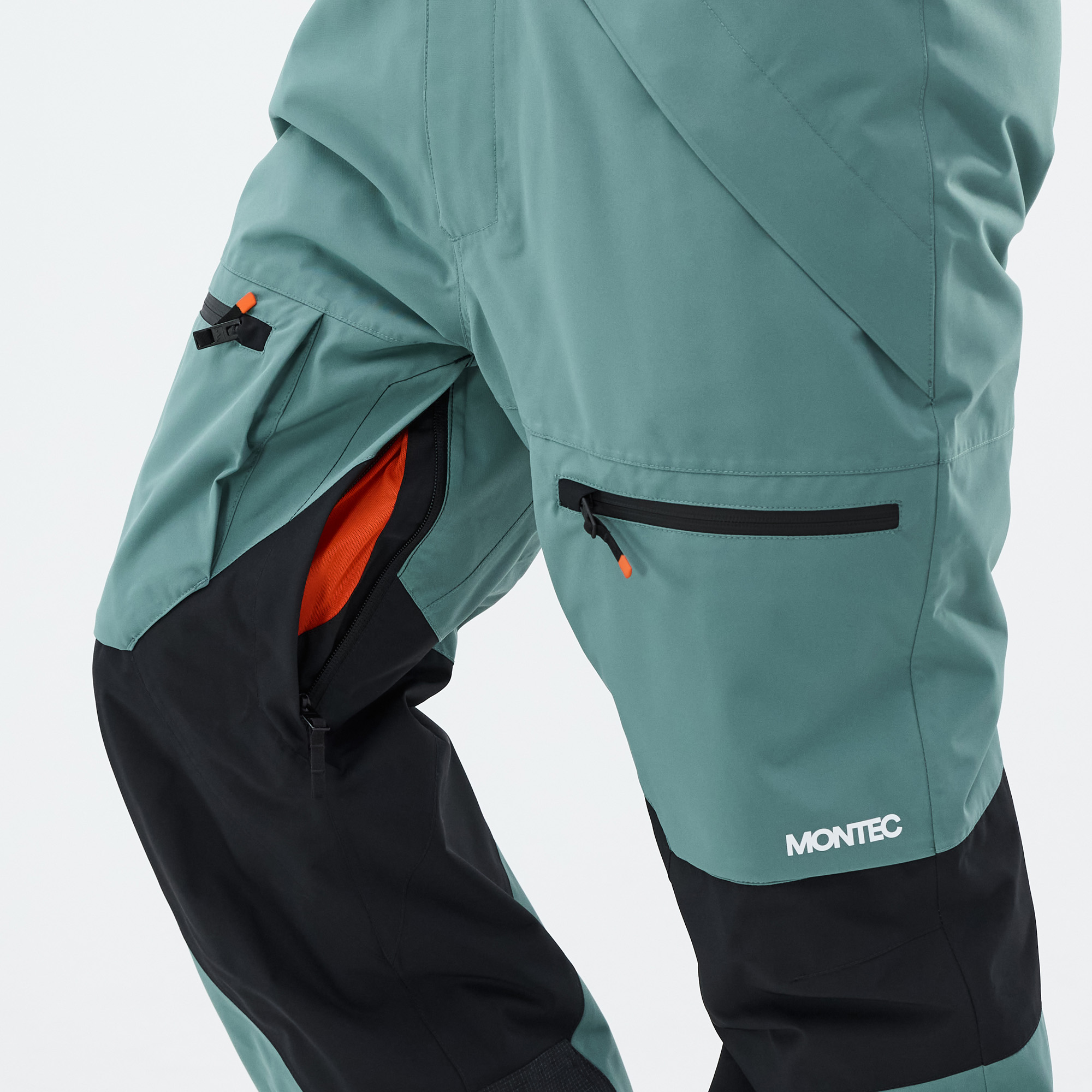 Montec Arch スノボ パンツ メンズ Atlantic/Black - グリーン