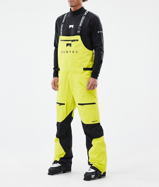 Arch スキーパンツ メンズ Bright Yellow/Black