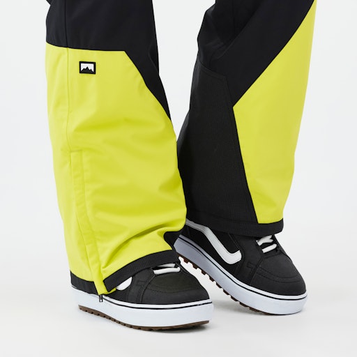 Montec Arch Pantalon de Ski Homme Bright Yellow/Black - Jaune
