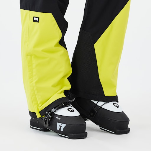 Montec Arch Pantalon de Ski Homme Bright Yellow/Black - Jaune