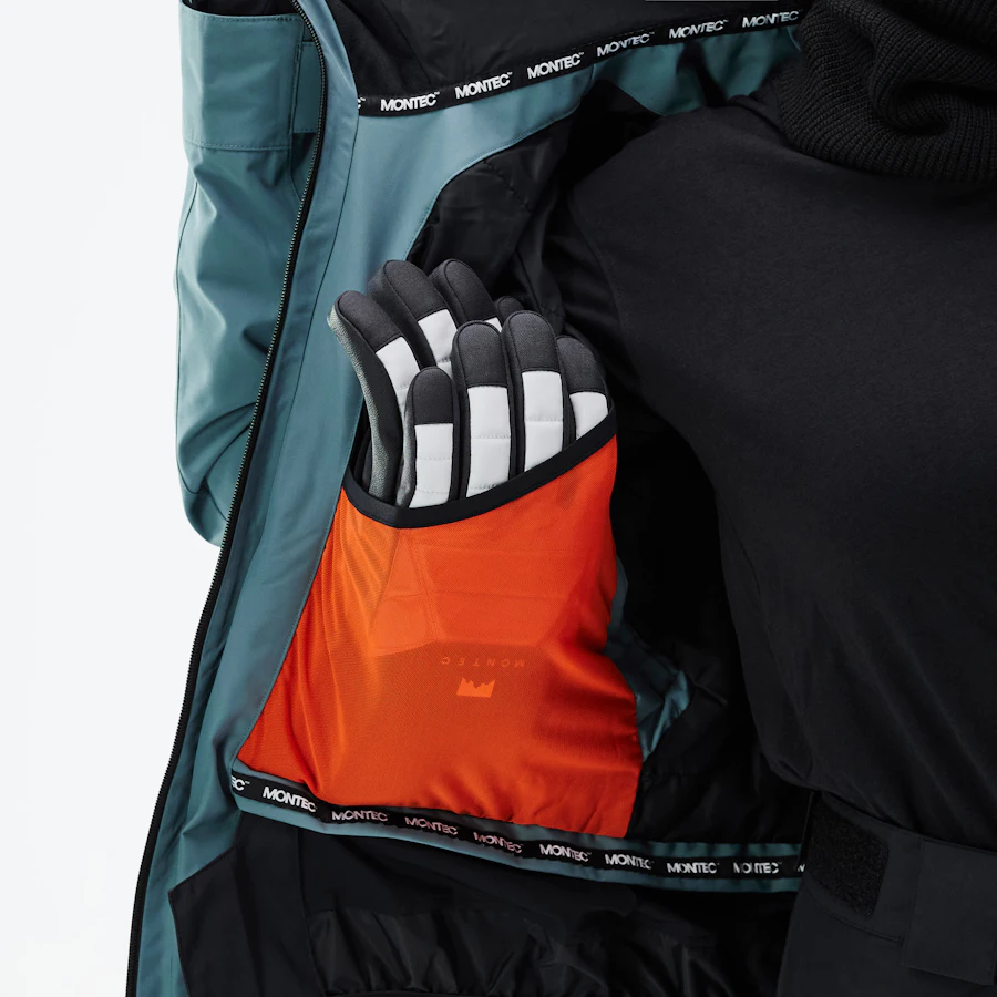 Montec Moss W Women's Ski Jacket Atlantic/Black | Montecwear.com