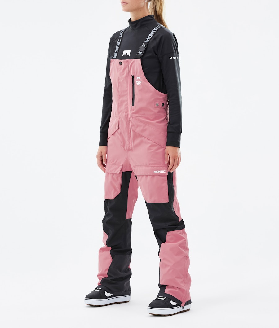 Fawk W Pantalon de Snowboard Femme Pink/Black