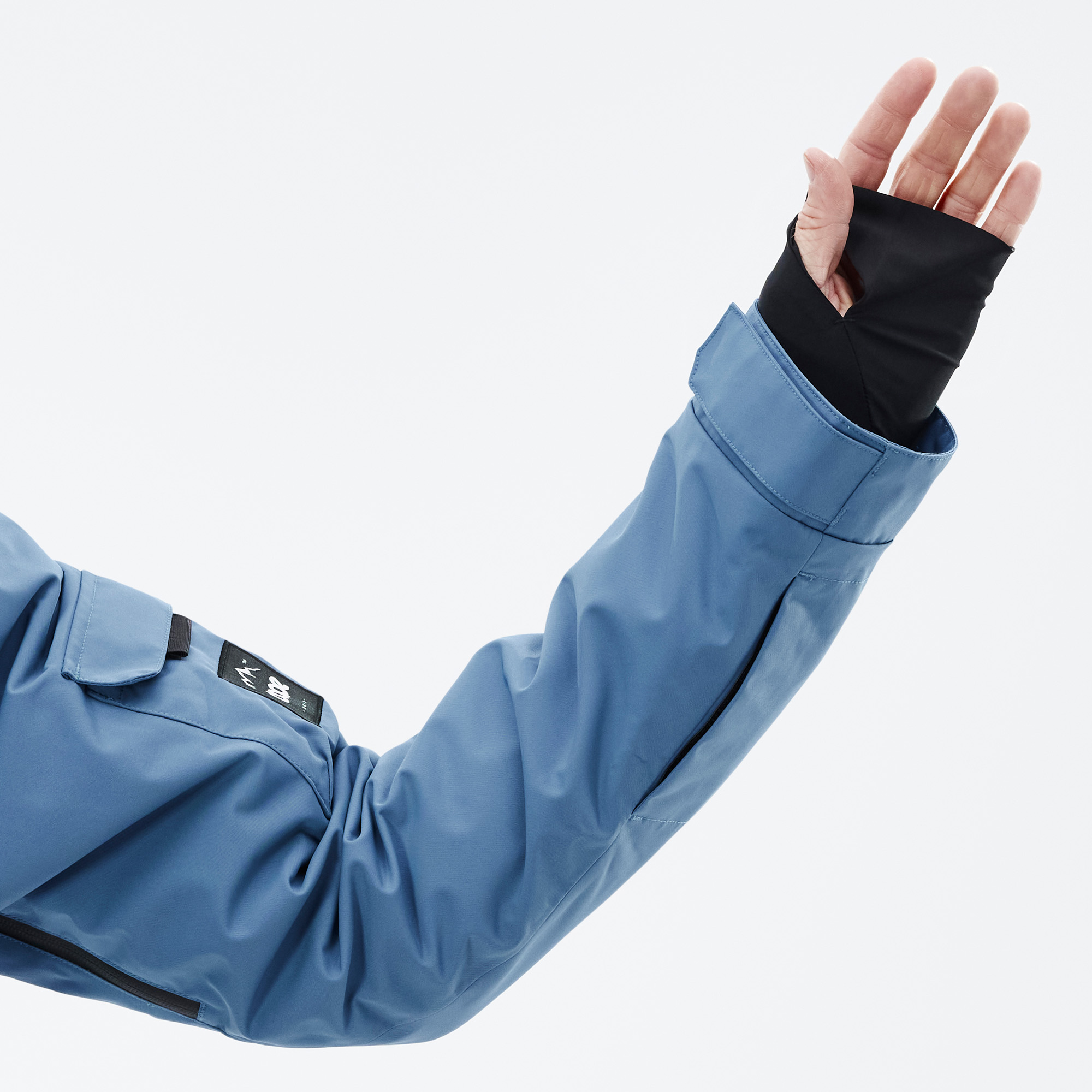 Dope Akin Men's Snowboard Jacket Blue Steel