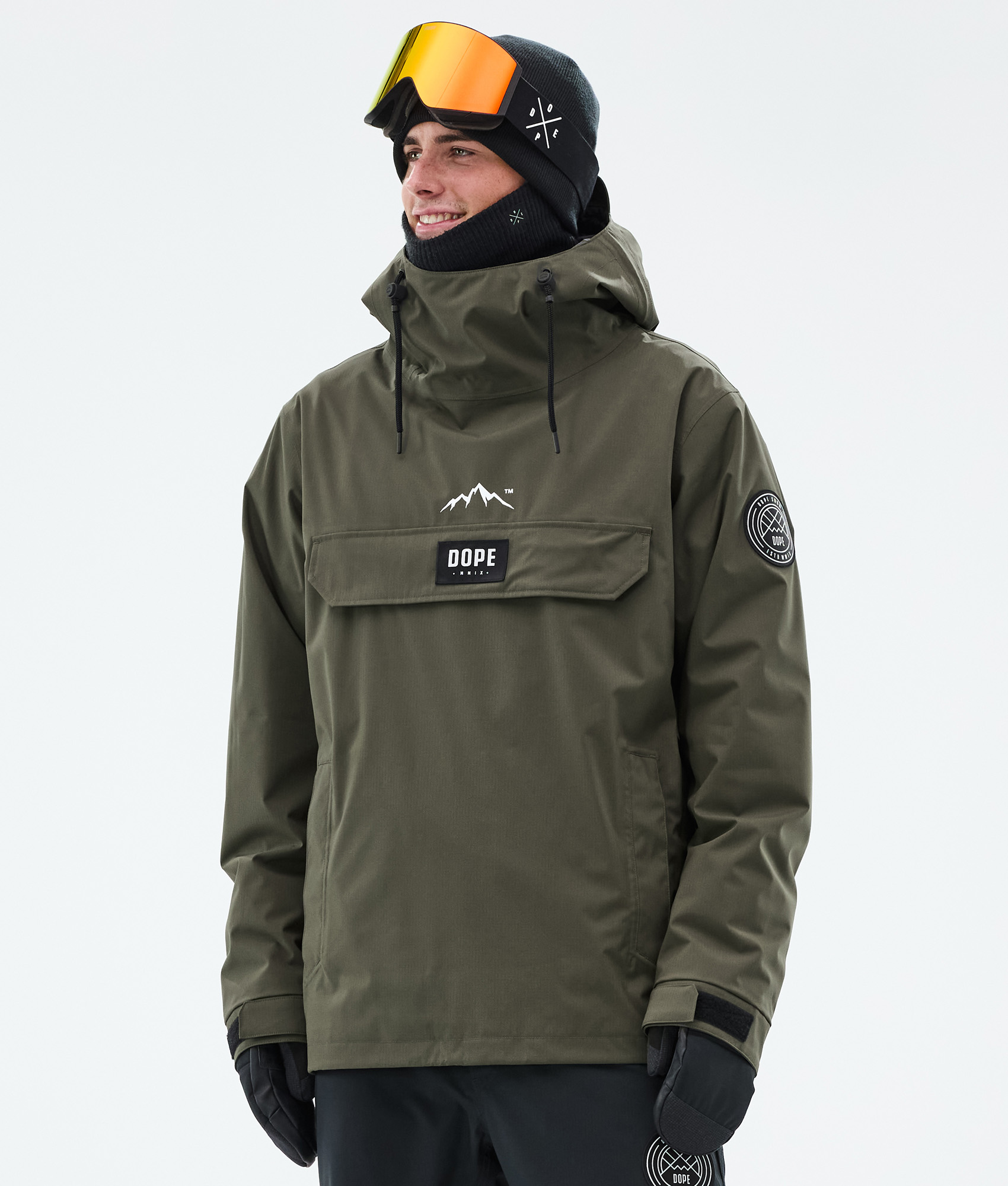 スノーボード green clothing HEAVY JACKET L green 23-24 GREEN CLOTHING HEAVY JACKET Dull Green グリーン