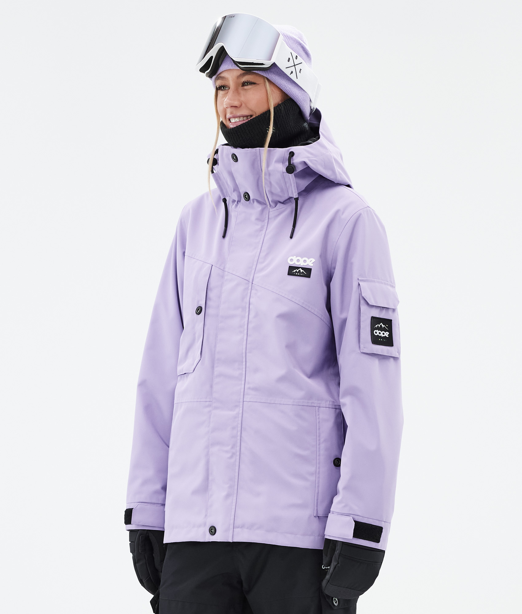 Dope Adept W スノーボードジャケット レディース Faded Violet