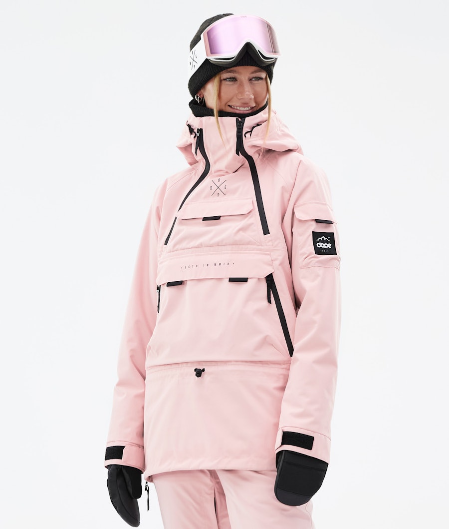 Akin W Veste Snowboard Femme Soft Pink