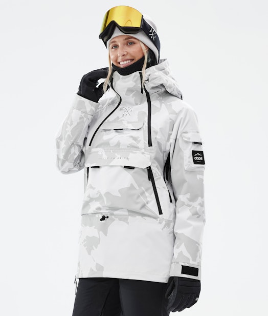 Akin W Veste Snowboard Femme Grey Camo