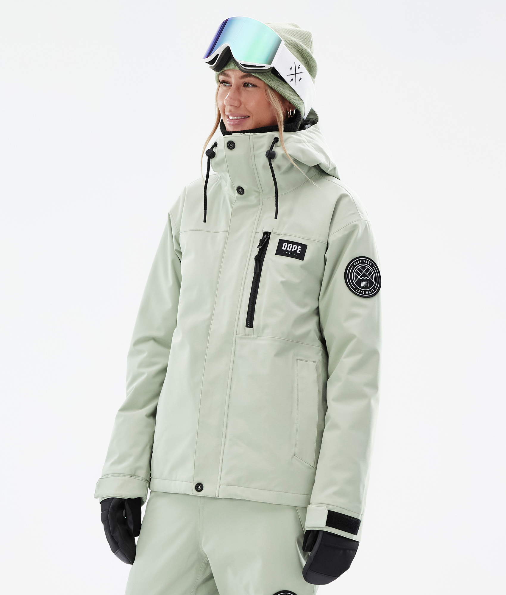 Dope Adept W Skijakke Dame Soft Pink Rosa Ridestore.no