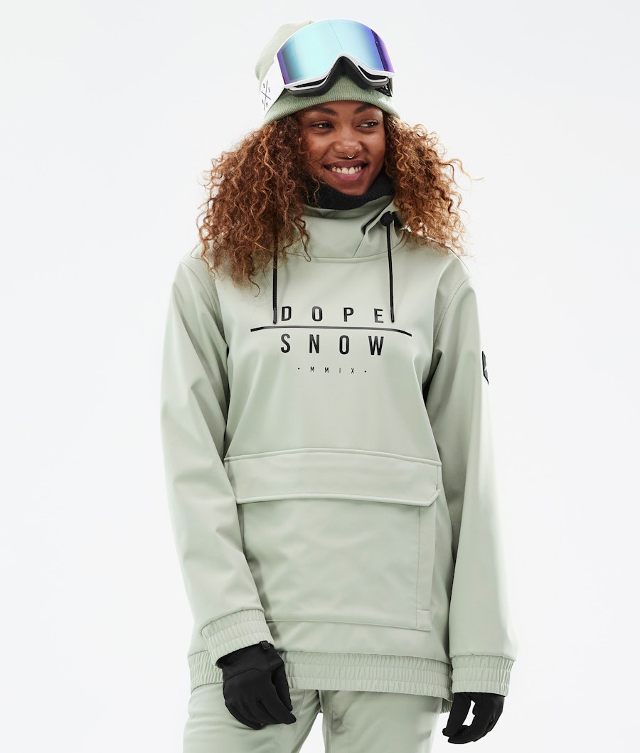 Wylie W Snowboard Jacket Women Soft Green