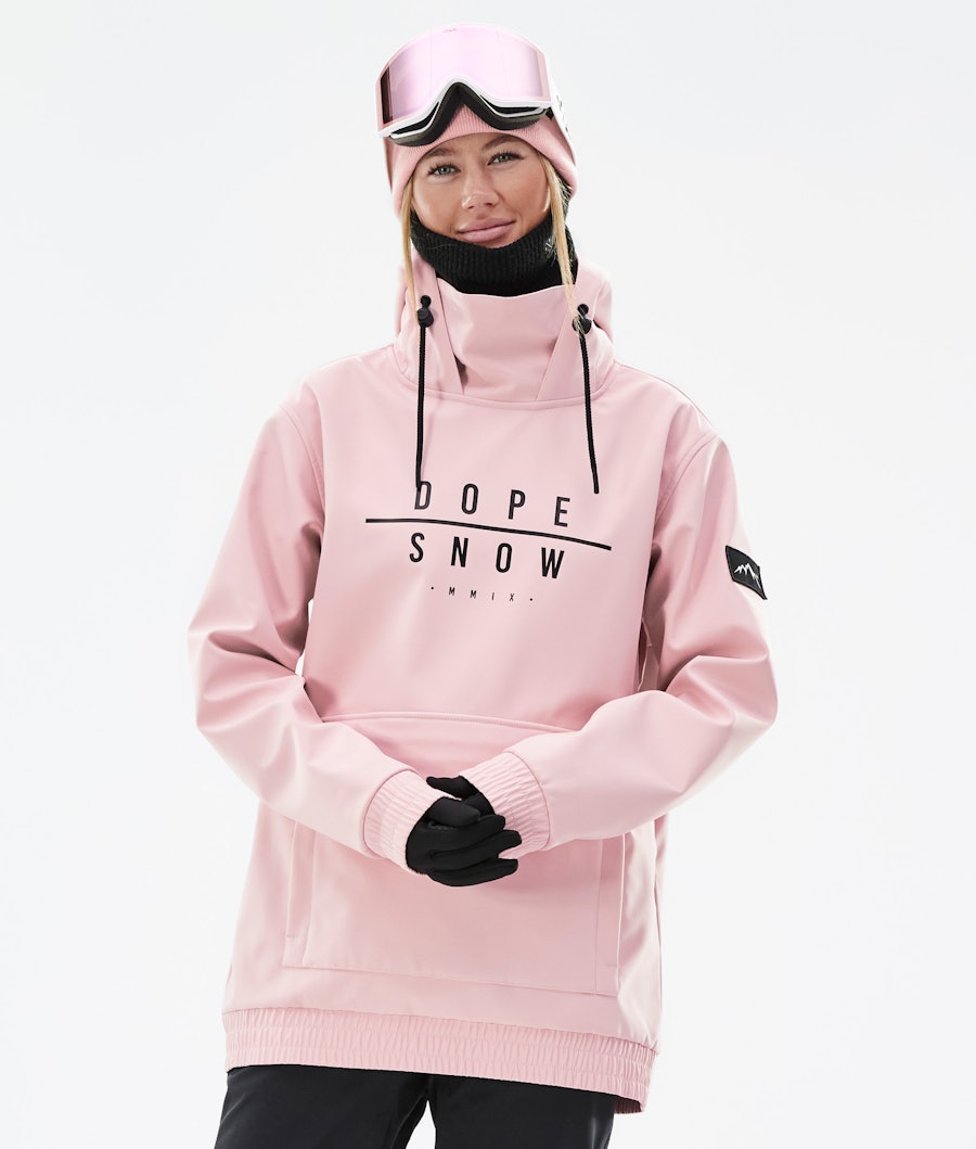 Wylie W Snowboard jas Dames Soft Pink