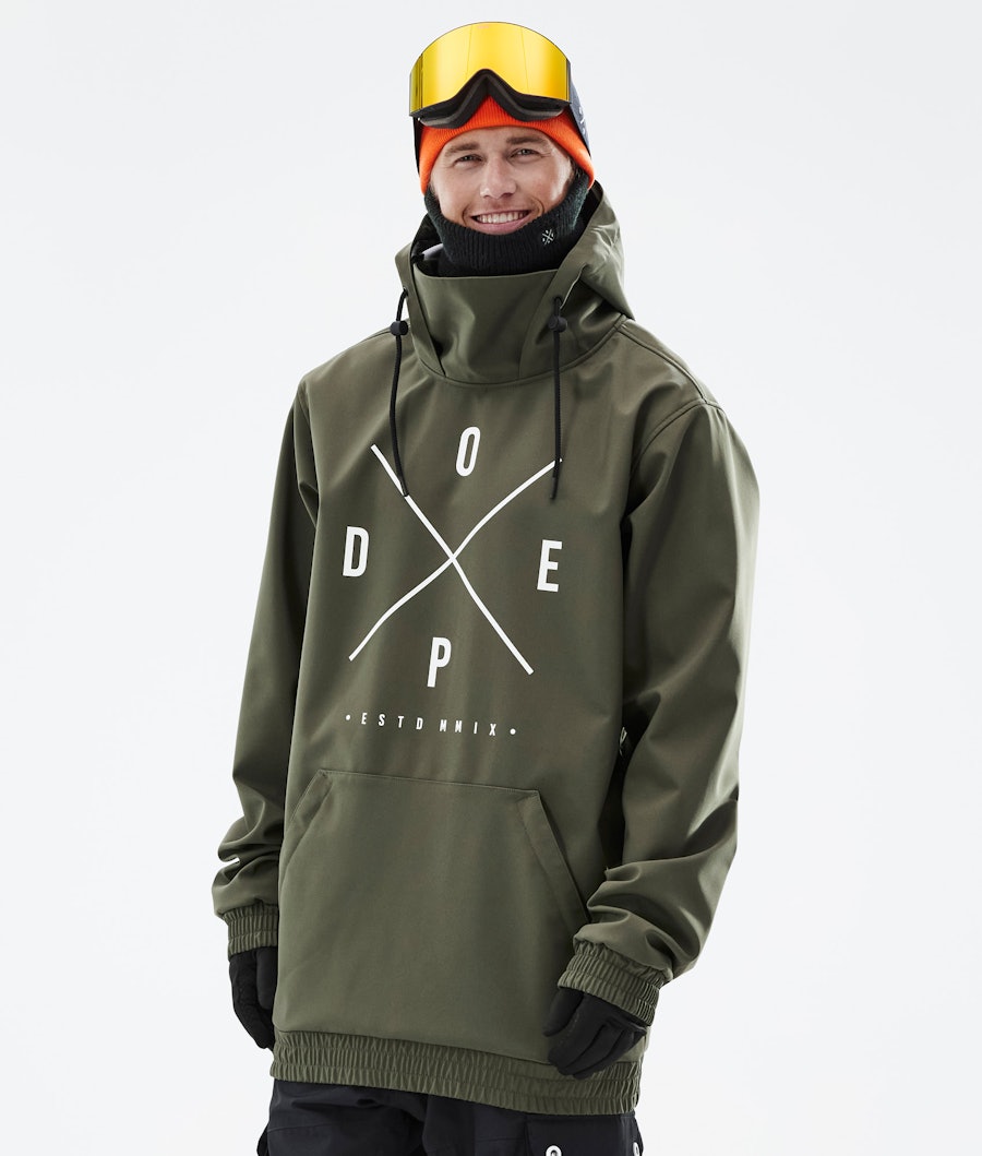 Yeti Snowboard Jacket Men Olive Green