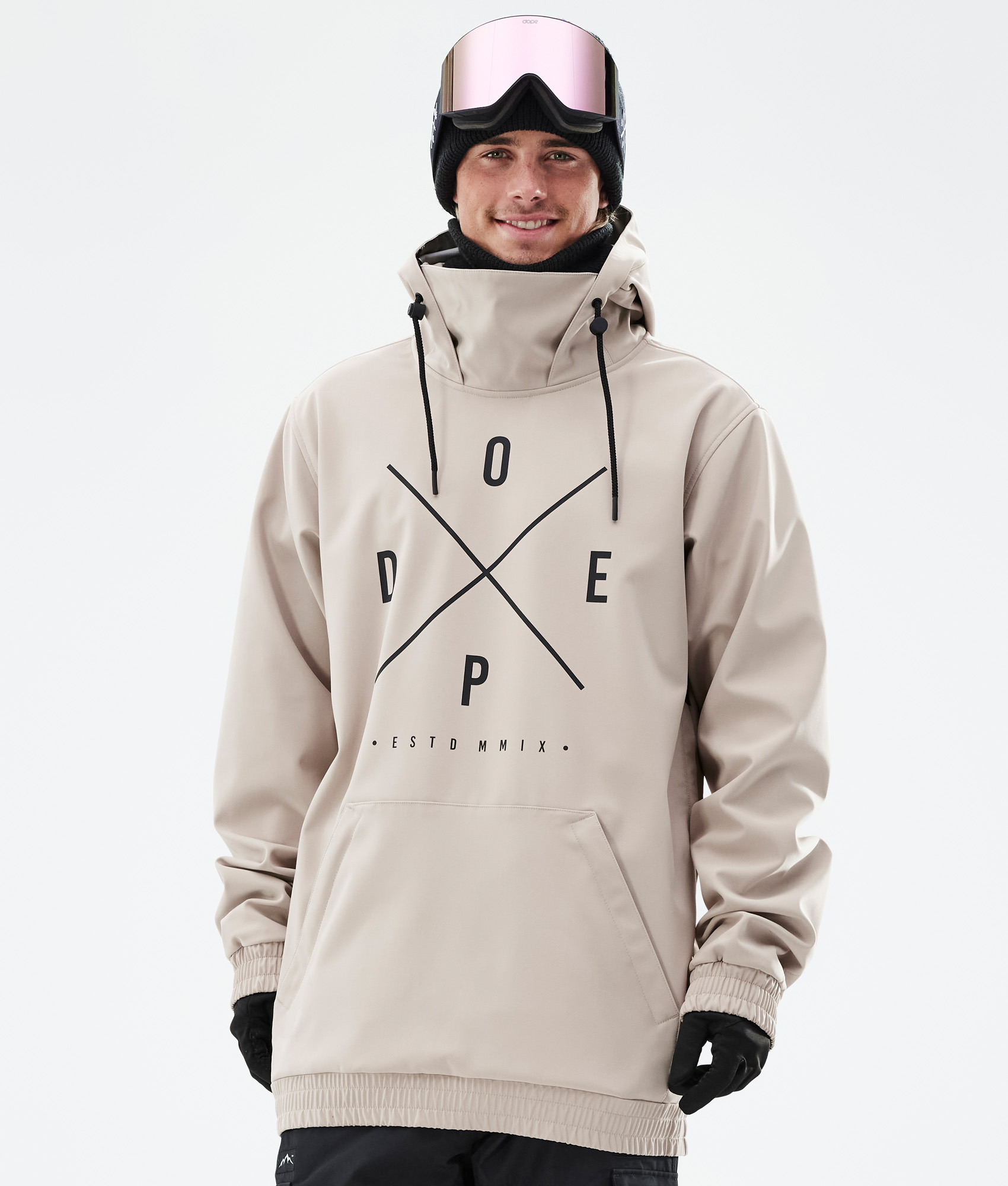 Dope 2X-Up Knitted Pasamontañas Hombre Sand - Tierra