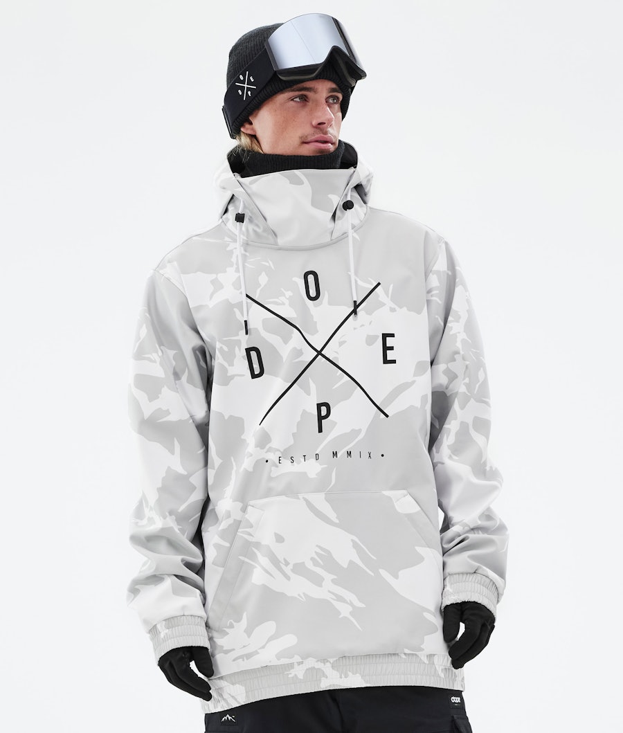 Yeti Snowboard Jacket Men Grey Camo
