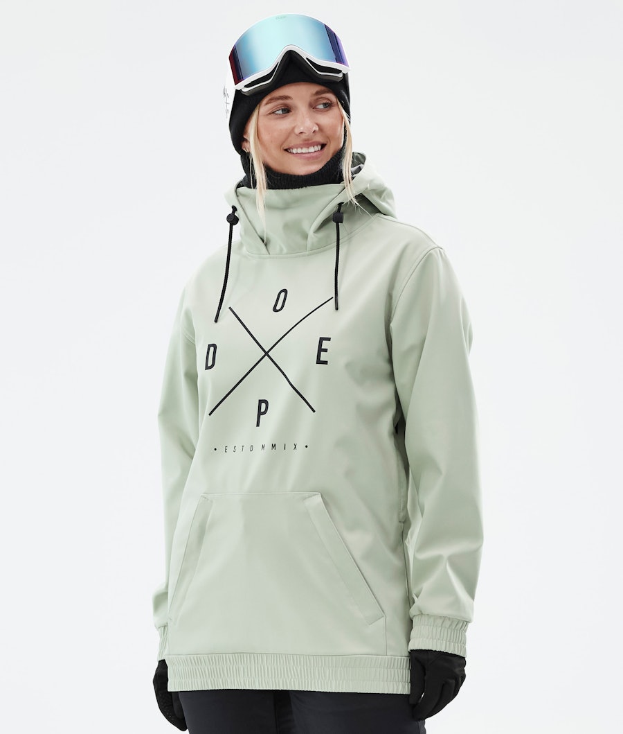 Yeti W Snowboard Jacket Women Soft Green