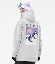 Dope Yeti W 2022 Lumilautailutakki Naiset Peak Light Grey Harmaa