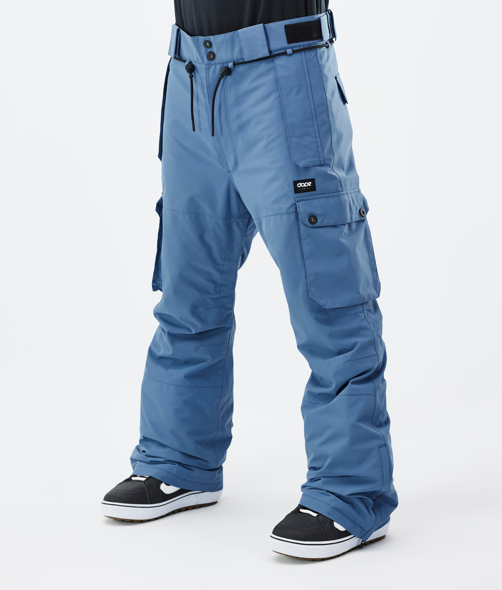 Dope Snuggle Pantalon thermique Homme Blue Steel