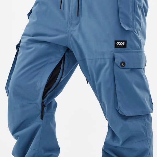 Dope Iconic Pantalones Esquí Hombre Blue Steel - Azul