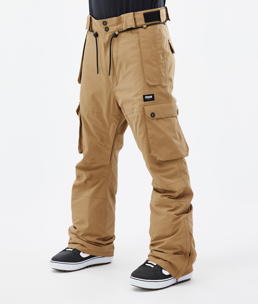 Iconic Kalhoty na Snowboard Pánské Gold